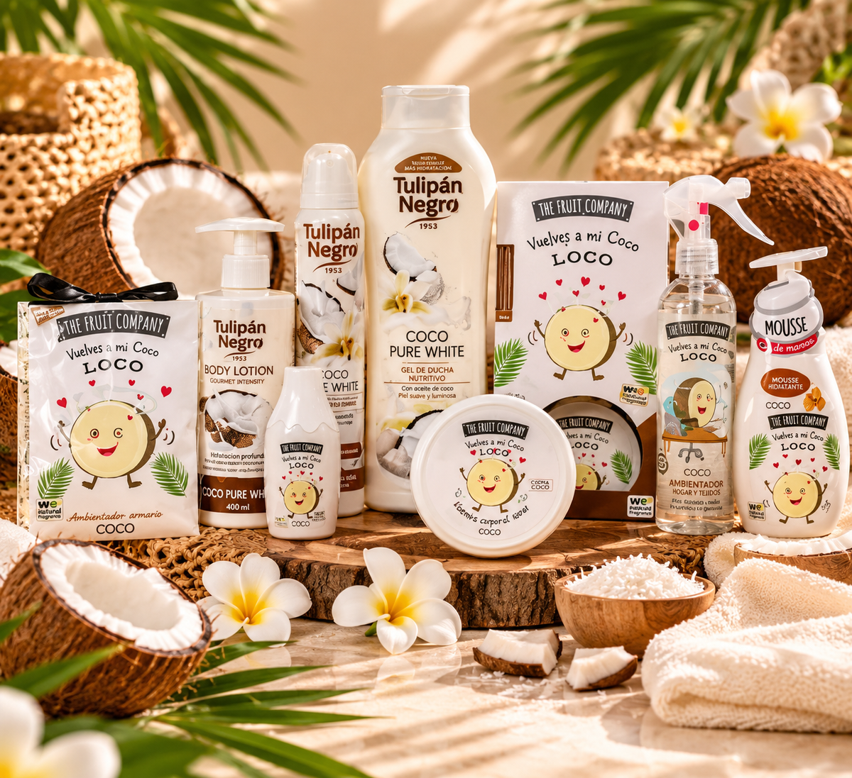 Set Beauty Coco – The Fruit Company & Tulipán Negro