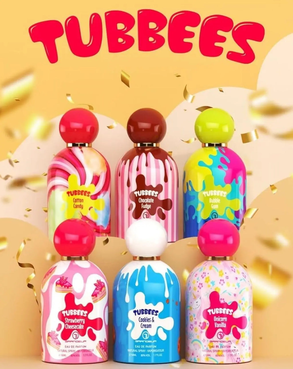 Grandeur Tubbees Sweet Collection – Perfume Gourmand | Fragancias Dulces Únicas