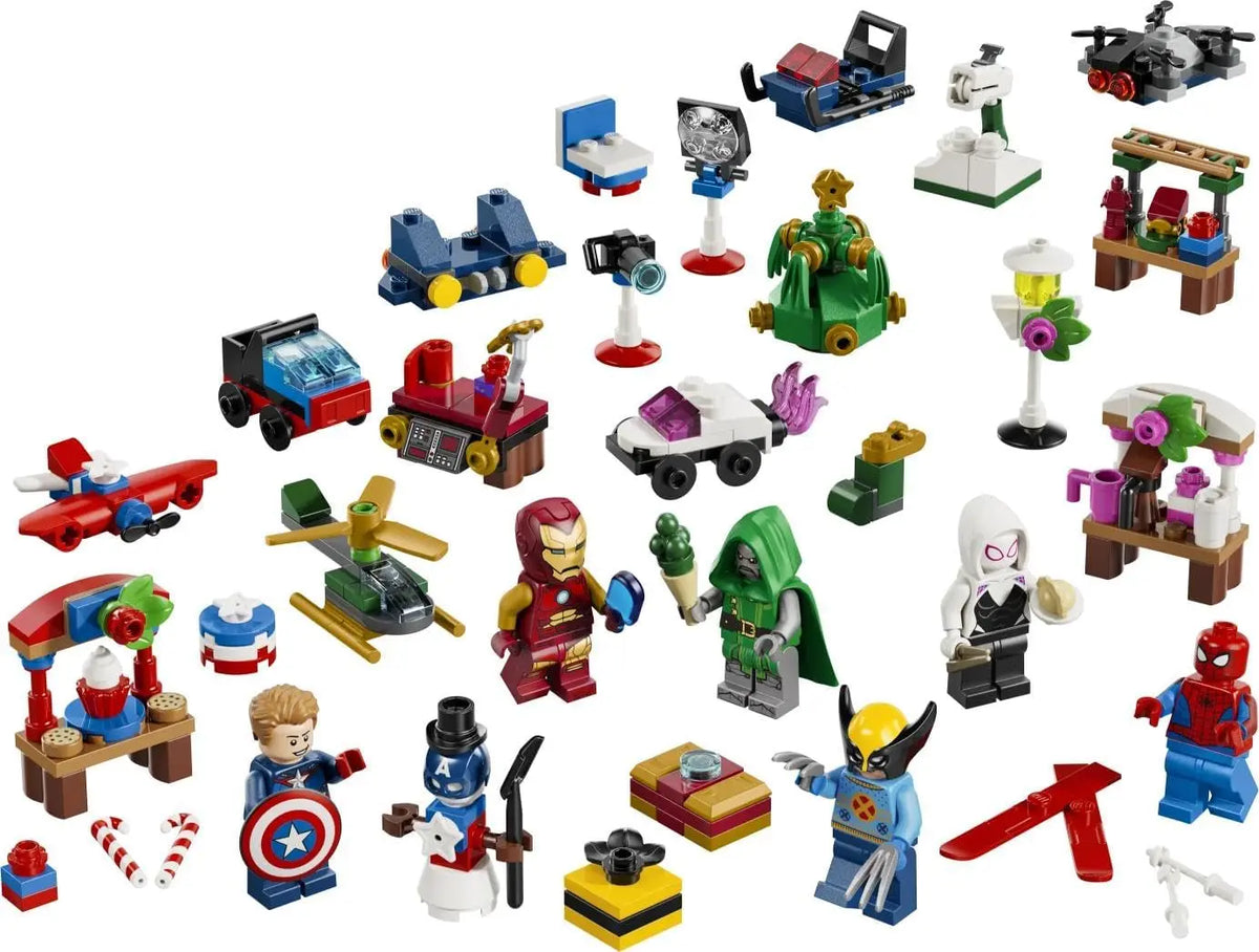 LEGO 76340 Calendario de Adviento Marvel 2026 – Spider-Man, Iron Man y más