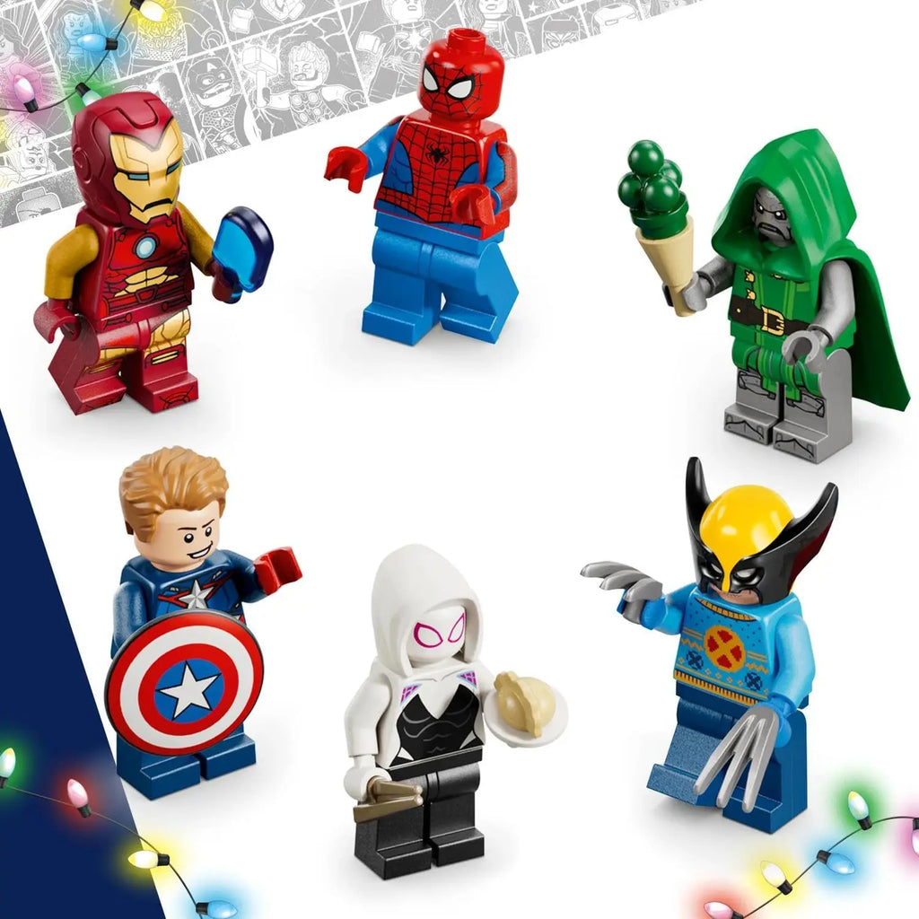 LEGO 76340 Calendario de Adviento Marvel 2026 – Spider-Man, Iron Man y más
