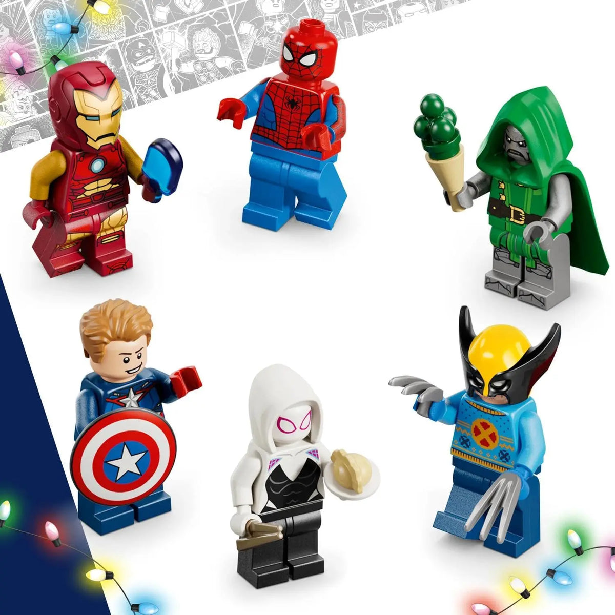 LEGO 76340 Calendario de Adviento Marvel 2026 – Spider-Man, Iron Man y más
