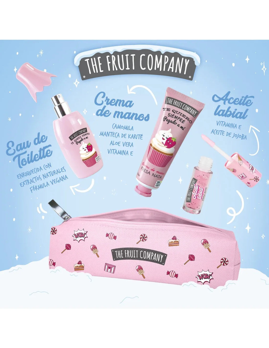 Set Regalo Fresa con Nata – The Fruit Company