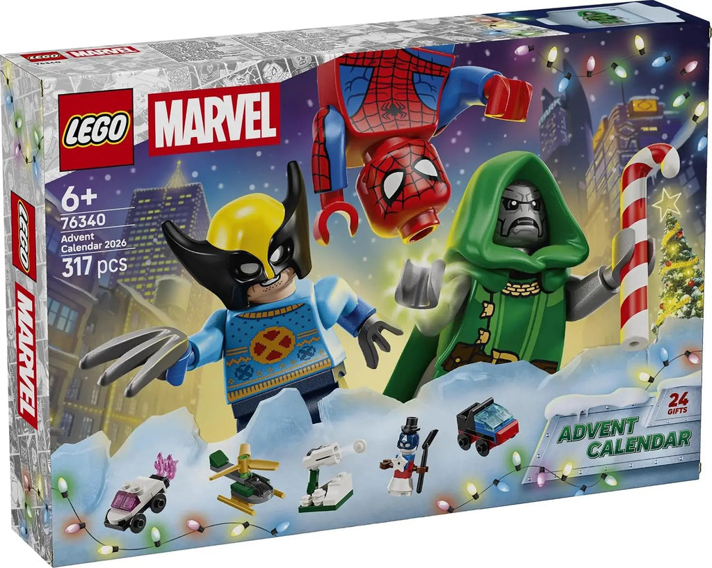 LEGO 76340 Calendario de Adviento Marvel 2026 – Spider-Man, Iron Man y más