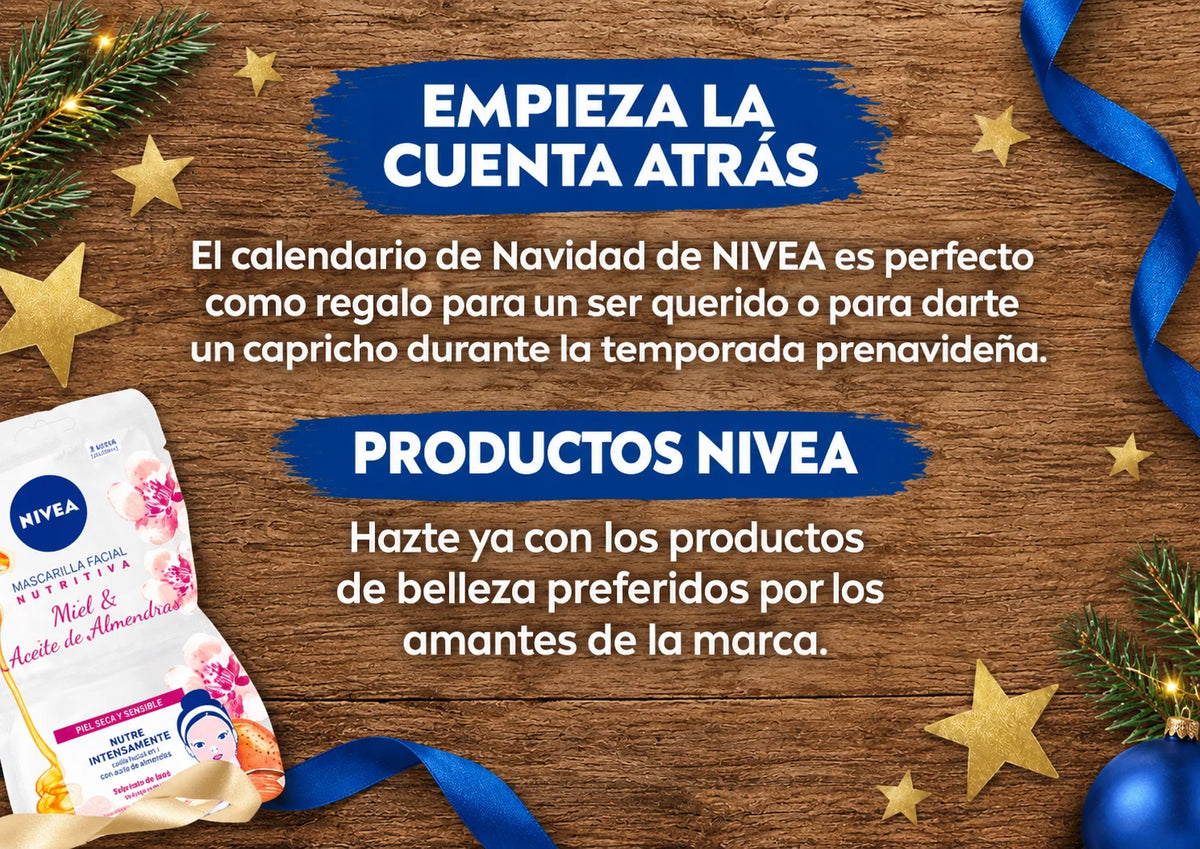Calendario de Adviento NIVEA 2026 – 24 Sorpresas de Cuidado y Belleza