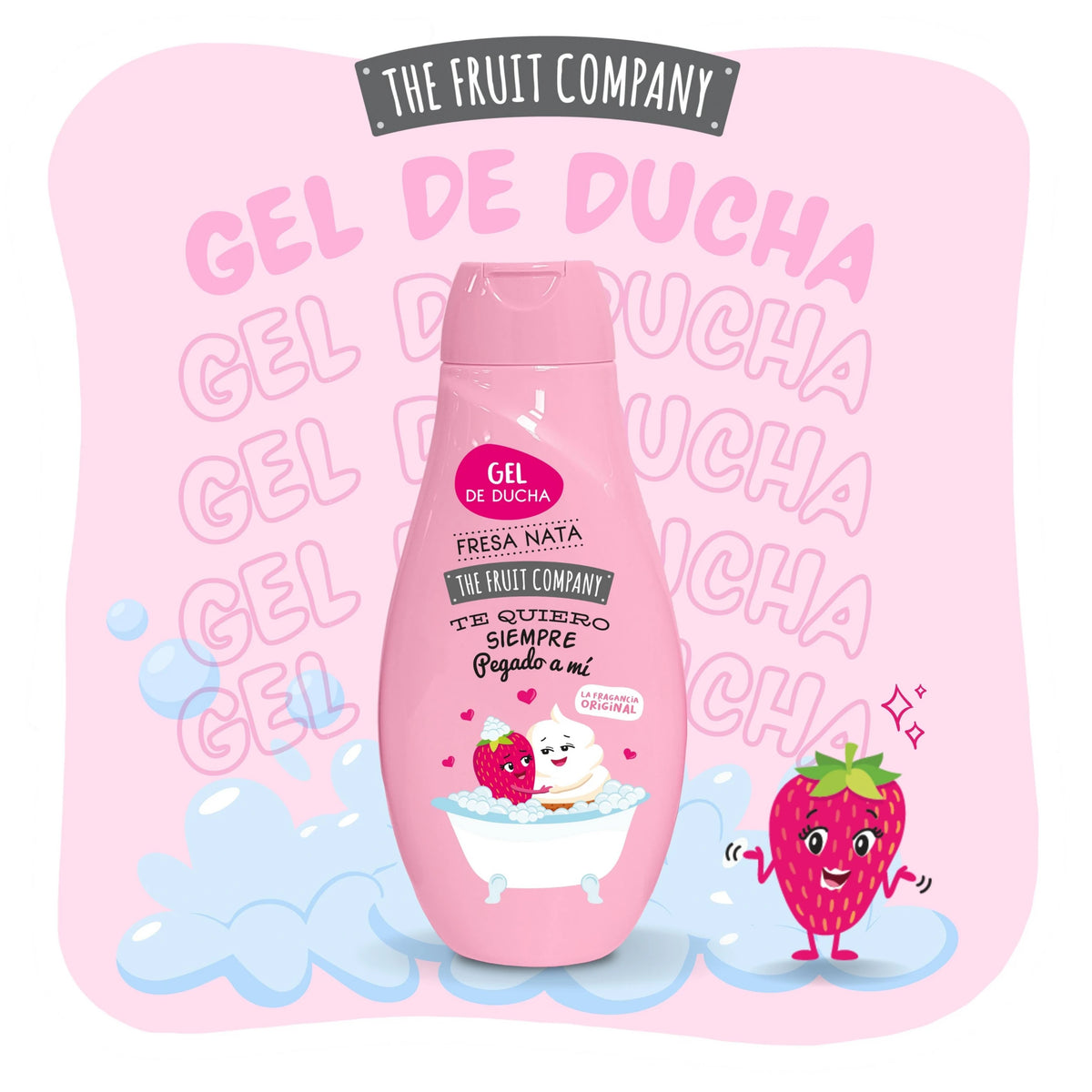 Trío Fresa y Nata – The Fruit Company | Cuidado Corporal