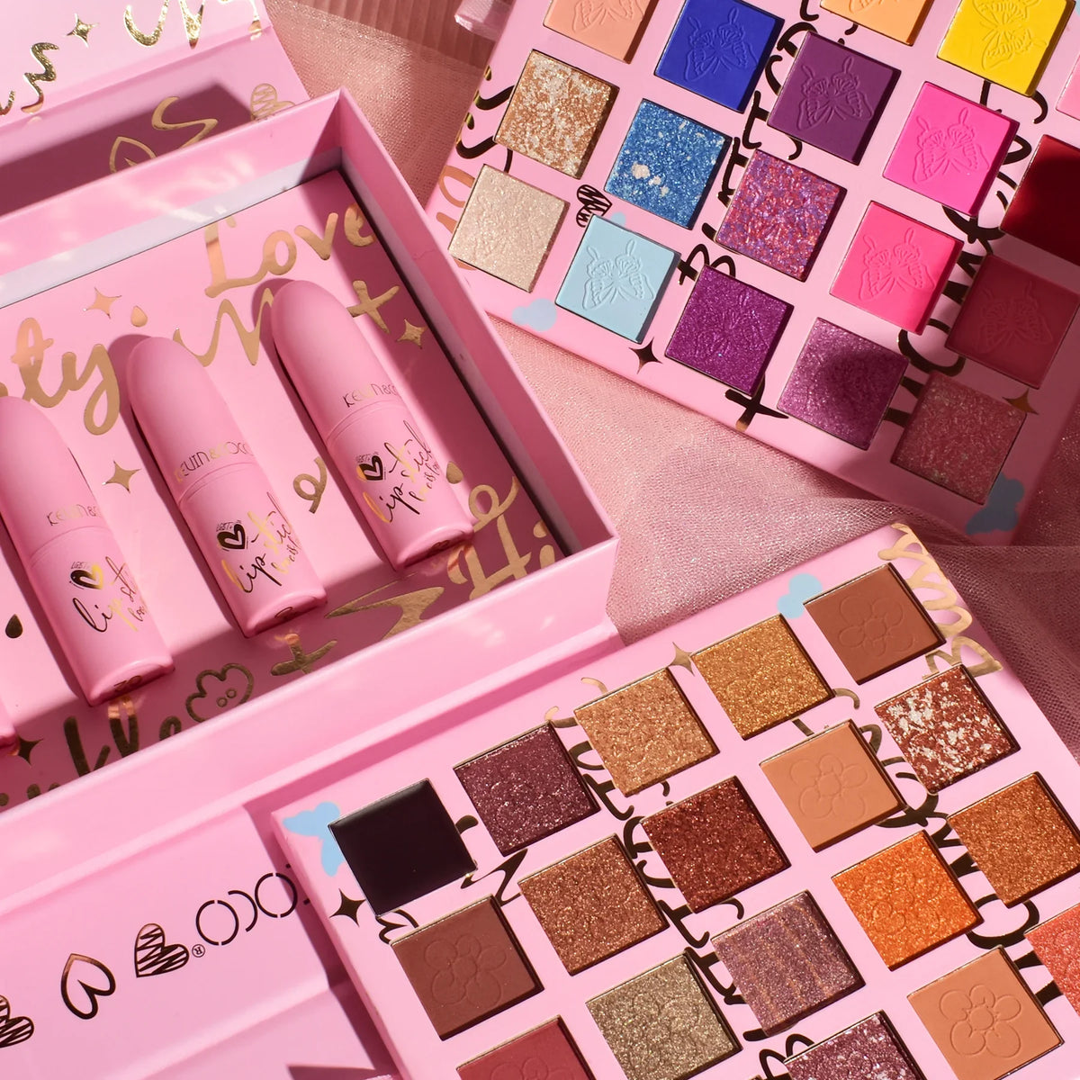 Paleta de Maquillaje Libro Vintage Girl – 72 Colores