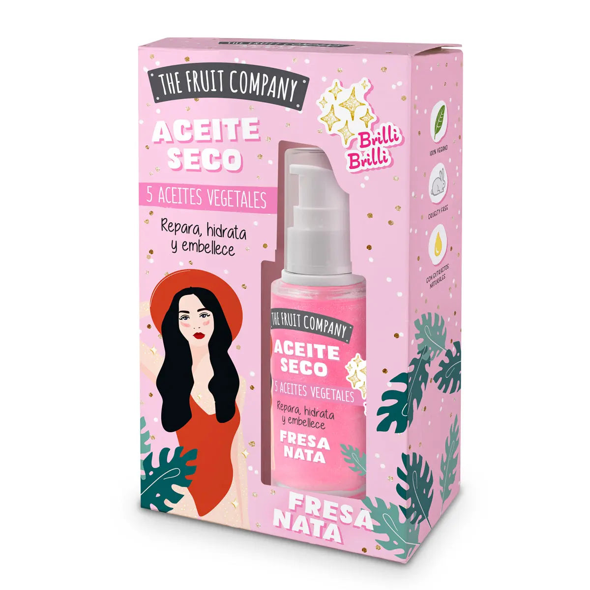 Set Fresa y Nata – The Fruit Company | Hidratación y Brillo Corporal