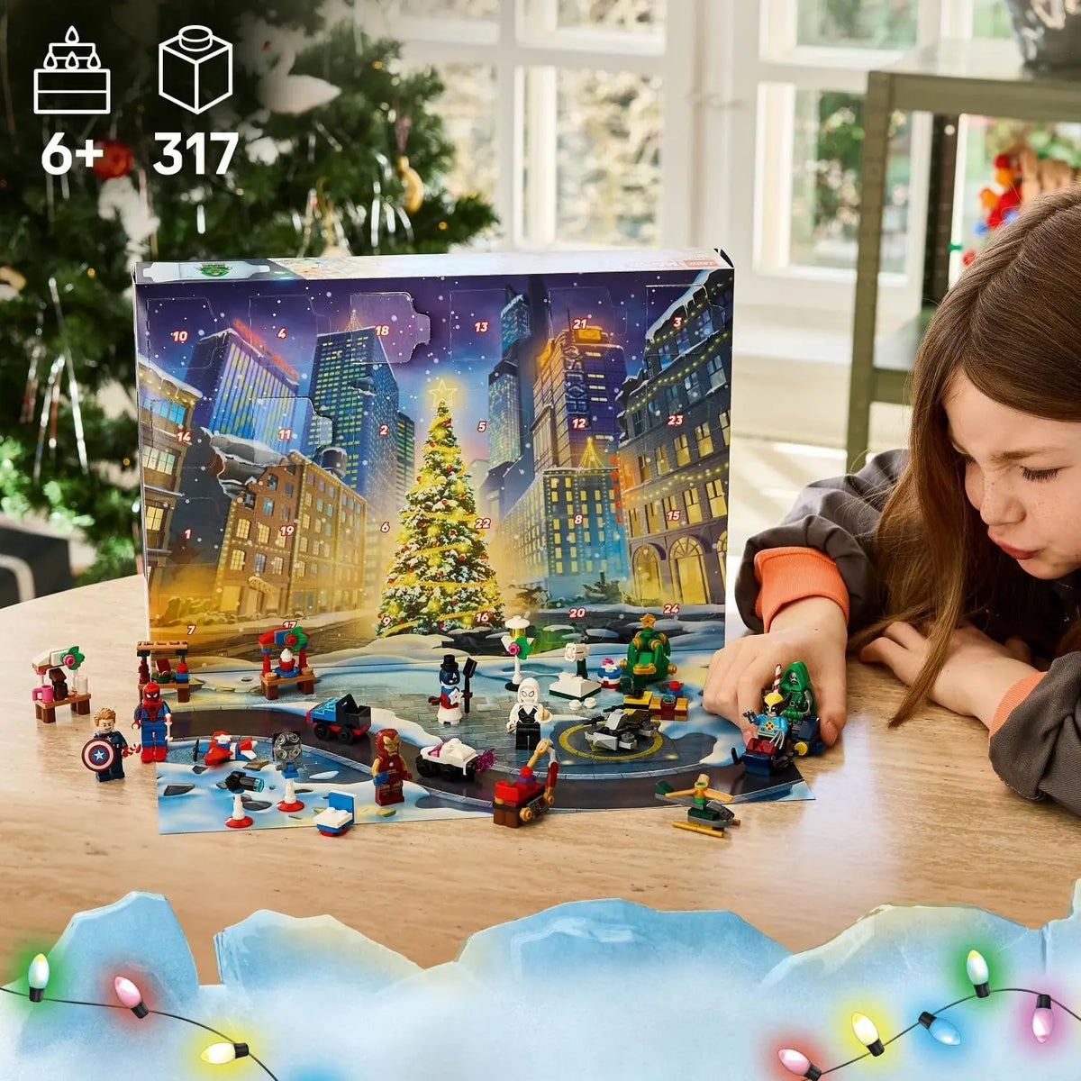 LEGO 76340 Calendario de Adviento Marvel 2026 – Spider-Man, Iron Man y más