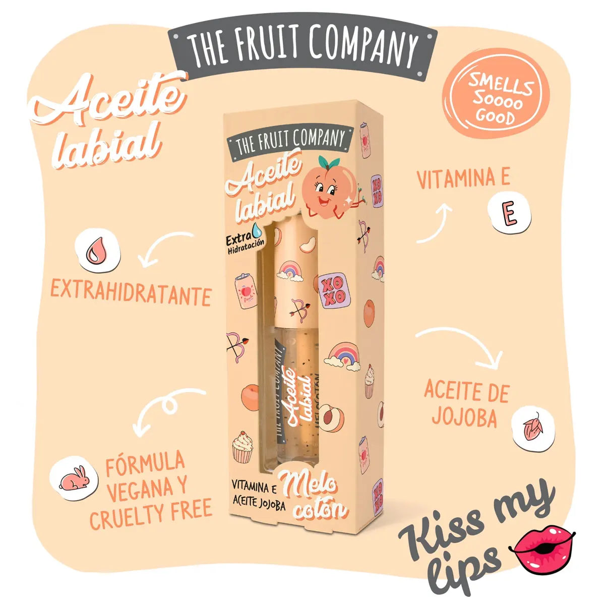 Pack Melocotón – The Fruit Company | Hogar y Cuidado Corporal
