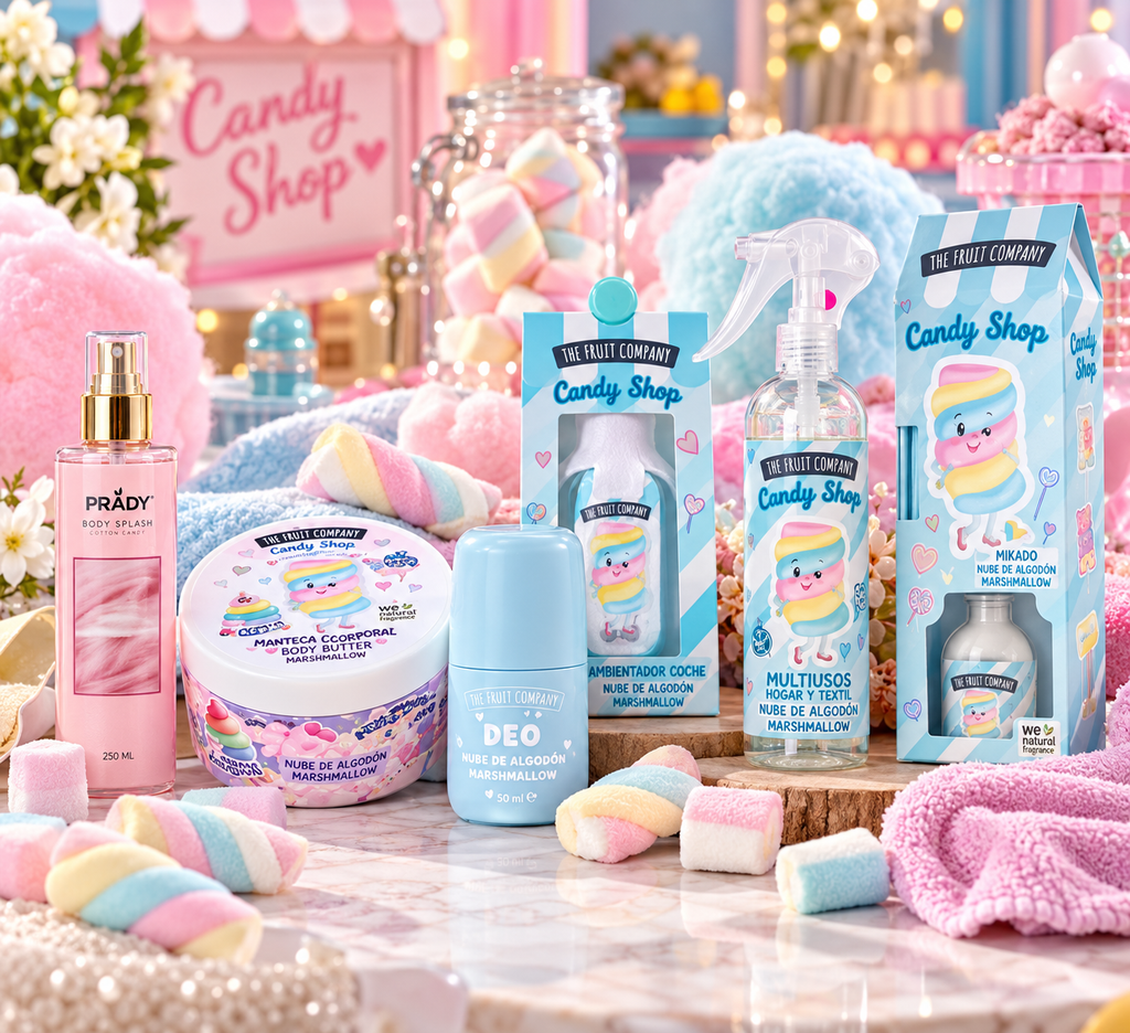 Set Candy Shop Nube de Algodón – Cuidado Corporal y Aroma Dulce