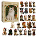 Calendario de Adviento Gatos 2026 – 24 Figuras Acrílicas de Gatitos