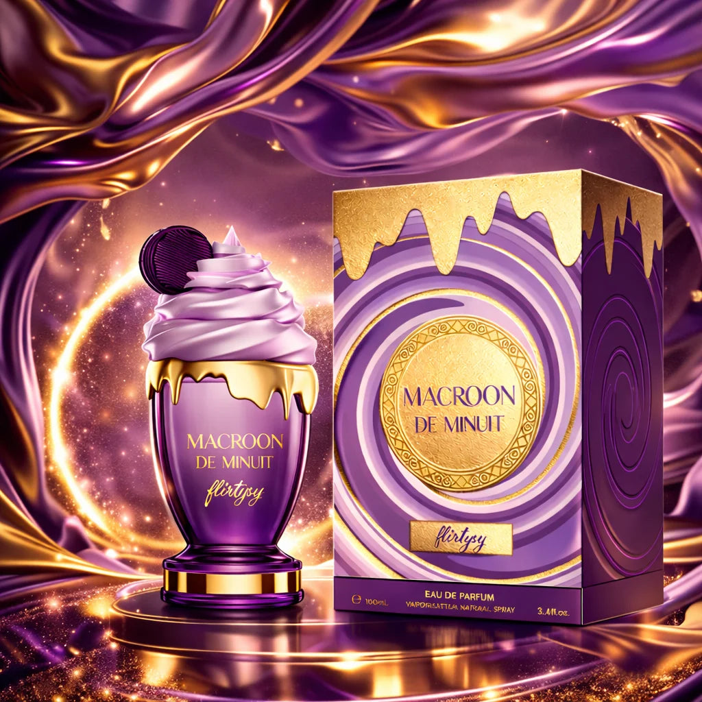 Sweet Macroon de Minuit – Eau de Parfum 100ml | Fragancia Gourmand para Mujer