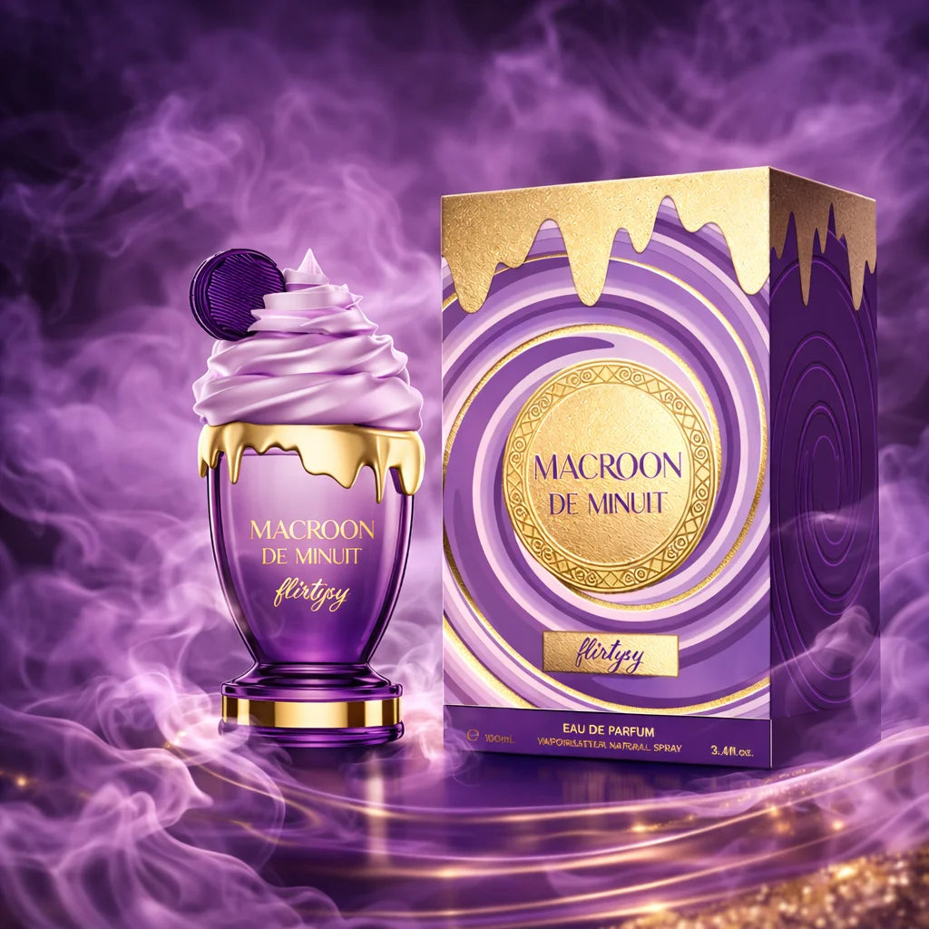Sweet Macroon de Minuit – Eau de Parfum 100ml | Fragancia Gourmand para Mujer