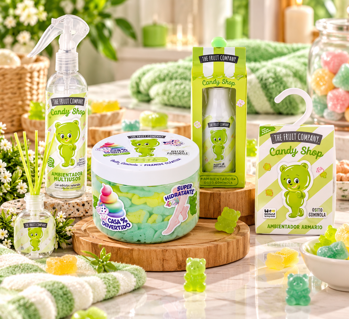 Set Osito Gominola – The Fruit Company | Cuidado Corporal y Hogar